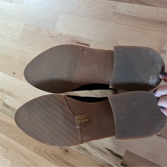 Black leather booties - Picture 3 of 4